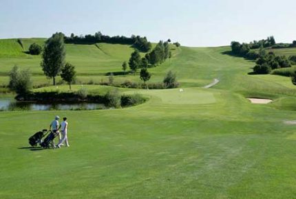 Golfplatz-Brunnwies-Golfer