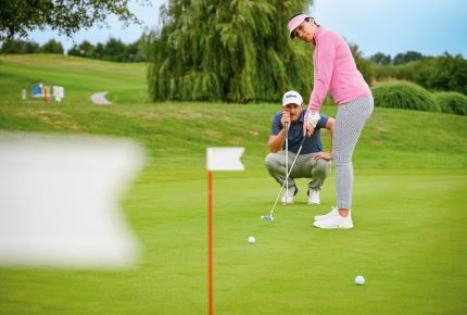 Bayern, Bayerisches Thermenland, Bad Birnbach, Bella Vista Golfpark, Green, Putten, golfen, Golf spielen, Trainingsstunde m. Pro, 2025